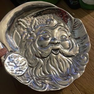 Santa plate‎ made in Mexico